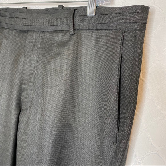 Perry Ellis Herringbone Dress Pants Trousers - Picture 2 of 4